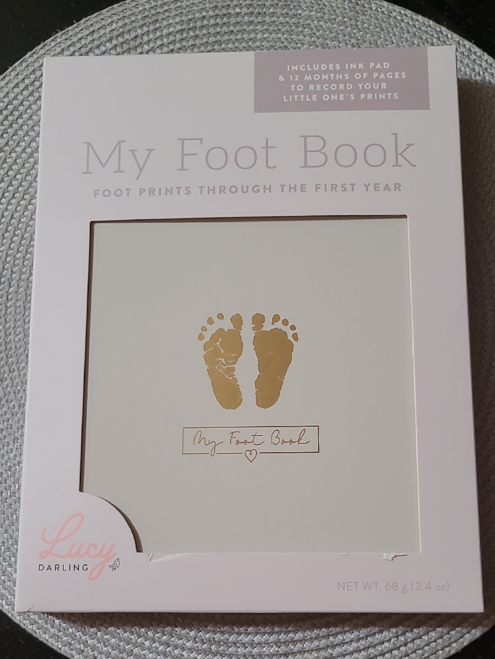 Darling My Foot Book Keepsake